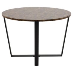 Arvico Eettafel Bruin rond 110cm