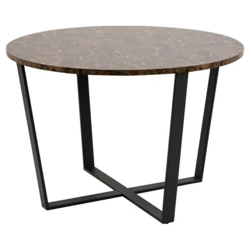 Arvico Eettafel Bruin rond 110cm