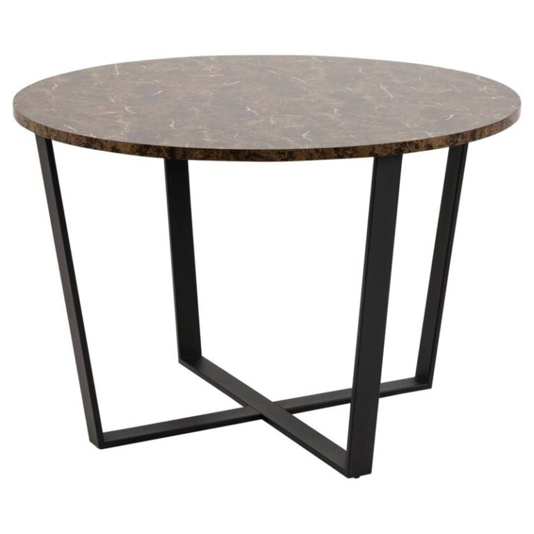 Arvico Eettafel Bruin rond 110cm