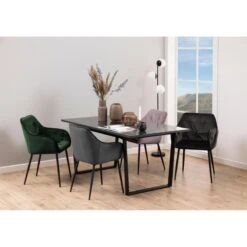 Arvico Eettafel Zwart 160cm