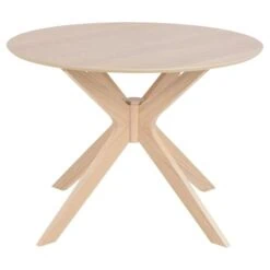 Arvon Eettafel Rond Naturel 105cm