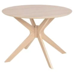 Arvon Eettafel Rond Naturel 105cm
