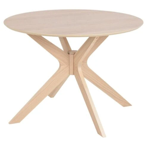 Arvon Eettafel Rond Naturel 105cm