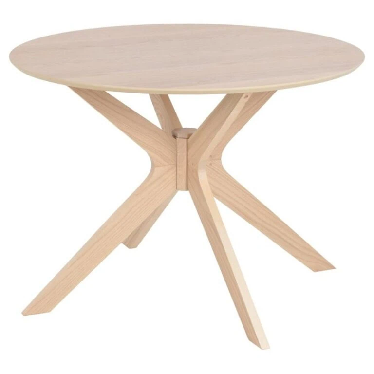 Arvon Eettafel Rond Naturel 105cm