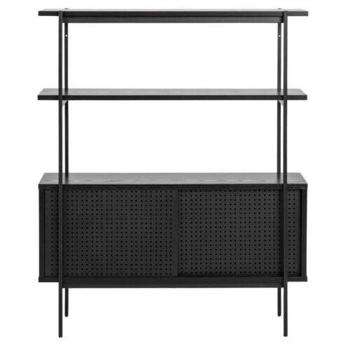 Belvero Boekenkast Zwart 94cm