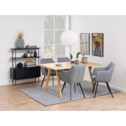 Belvero Boekenkast Zwart 94cm