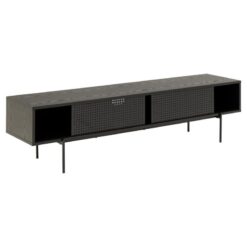 Belvero Tv meubel Zwart 180cm