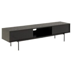 Belvero Tv meubel Zwart 180cm