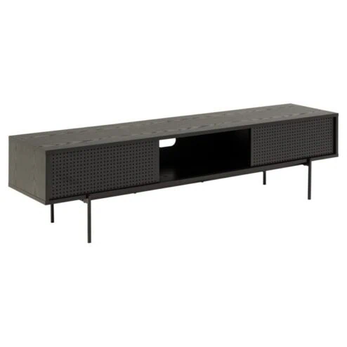 Belvero Tv meubel Zwart 180cm