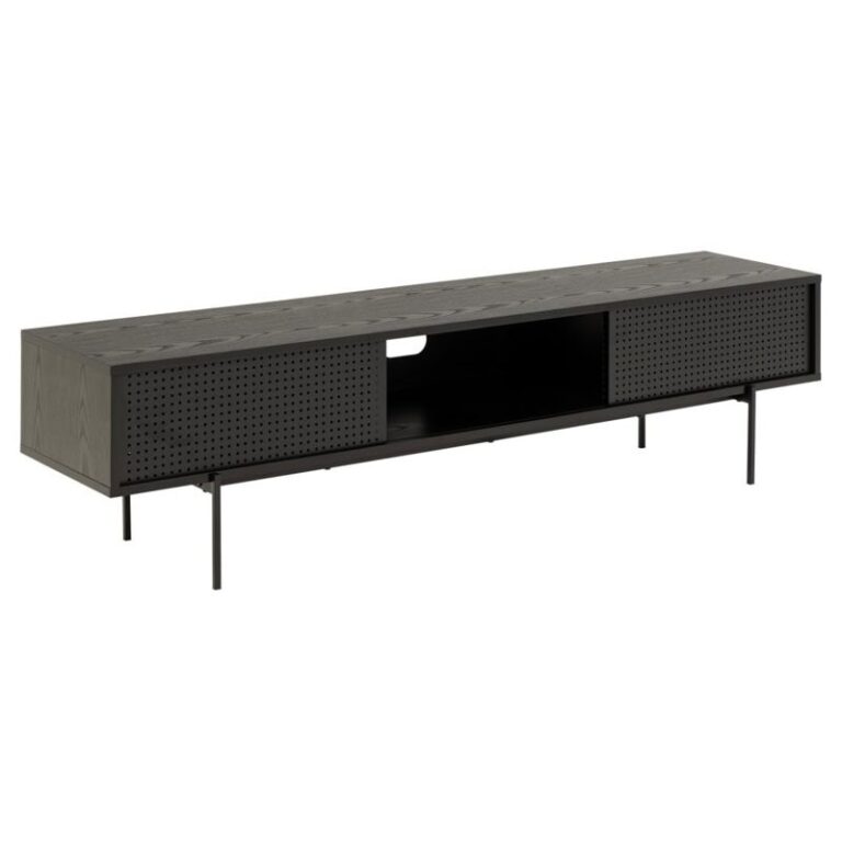 Belvero Tv meubel Zwart 180cm
