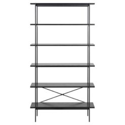 Belvero open Boekenkast Zwart 94cm