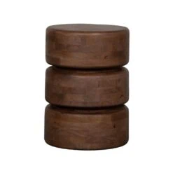 Bijzettafel Milly Naturel Mangohout 35cm