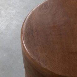 Bijzettafel Milly Naturel Mangohout 35cm