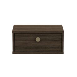 Bjara Zwevend Nachtkastje Bruin 40cm