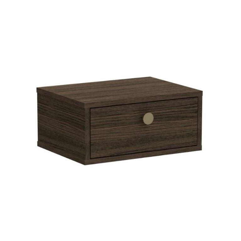 Bjara Zwevend Nachtkastje Bruin 40cm