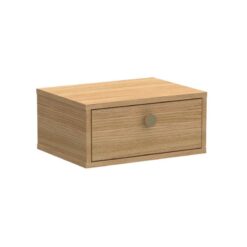 Bjara Zwevend Nachtkastje Naturel 40cm