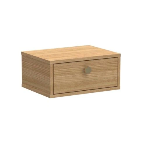 Bjara Zwevend Nachtkastje Naturel 40cm