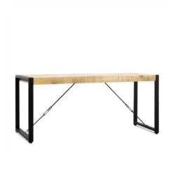 Britt eettafel industrieel mangohout 180cm (1)
