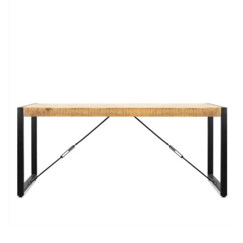 Britt eettafel industrieel mangohout 220cm (retourdeal 200)