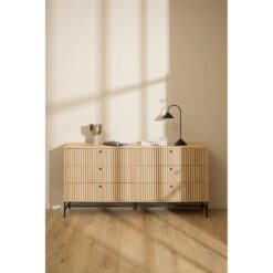 Calmera Ladekast Naturel 6 lade 157cm