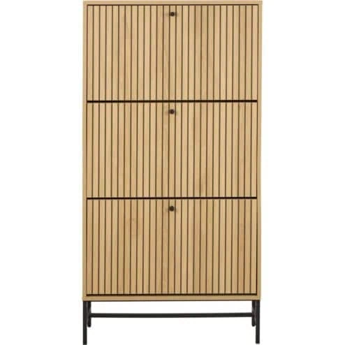 Calmera Schoenenkast Naturel 3 vak 71cm