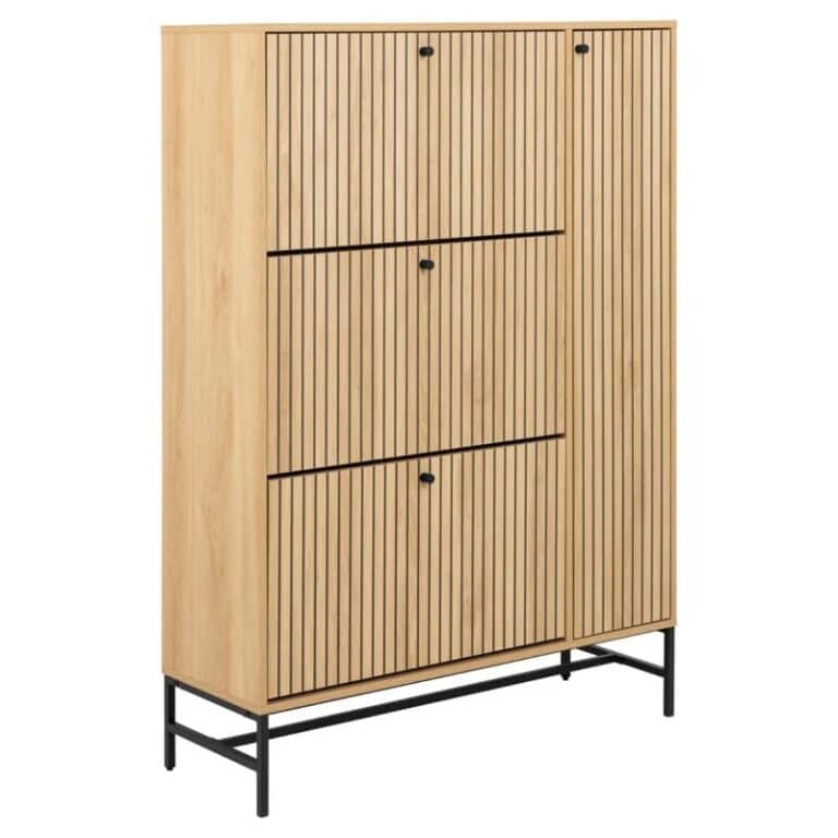 Calmera Schoenenkast Naturel 4 vak 98cm
