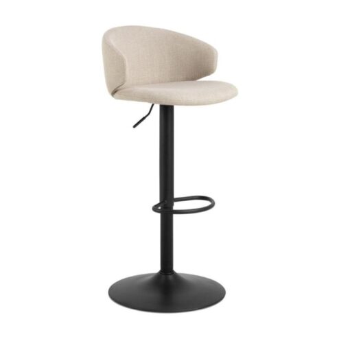 Casaro Barkruk Beige met zwarte poot