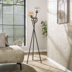 Ciro 3-lichts Vloerlamp Multi kleur