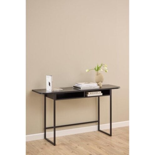 Daluna Sidetable Zwart 140cm