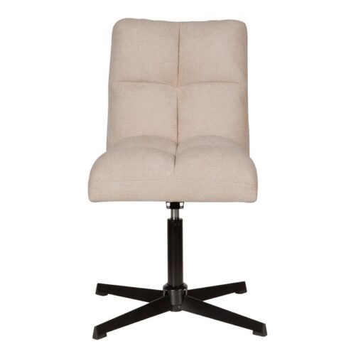 Dani Draaibare Eetkamerstoel Crème