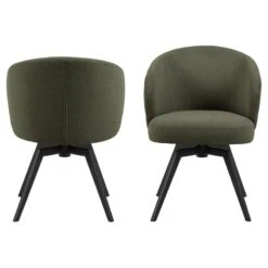 Darlene Eetkamerstoel Groen