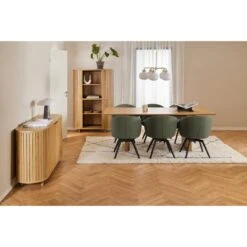 Darlene Eetkamerstoel Groen