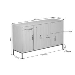 Dressoir Martin Naturel 165cm