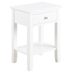 Drexia Nachtkastje 1 lade Wit 45cm