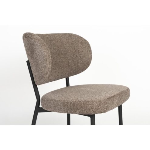 Eetkamerstoel Sanne Bruin