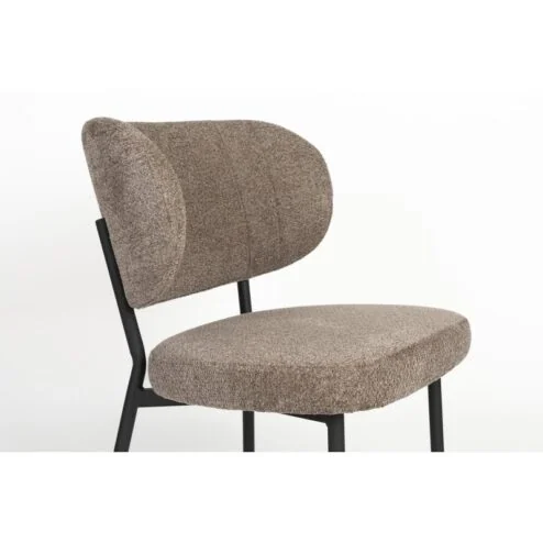 Eetkamerstoel Sanne Bruin