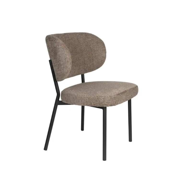 Eetkamerstoel Sanne Bruin