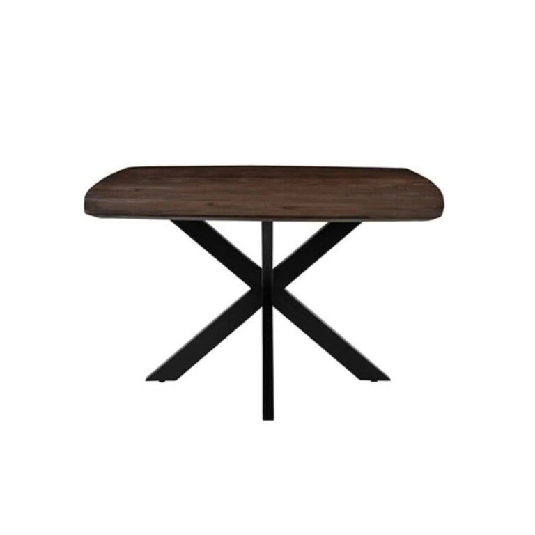 Eettafel Blake Espresso Mangohout 140cm