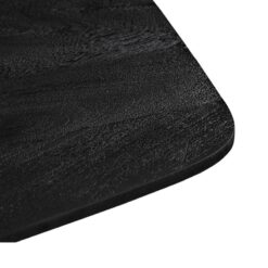 Eettafel Blake Zwart Mangohout 140cm