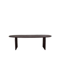 Eettafel Cooper Espresso Mangohout 210cm