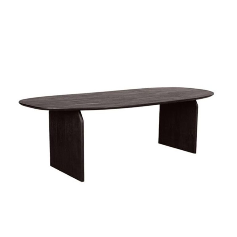 Eettafel Cooper Espresso Mangohout 210cm