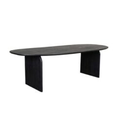 Eettafel Cooper Zwart Mangohout 210cm