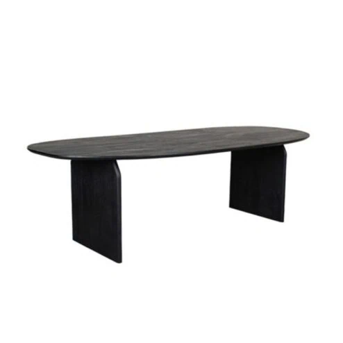 Eettafel Cooper Zwart Mangohout 210cm