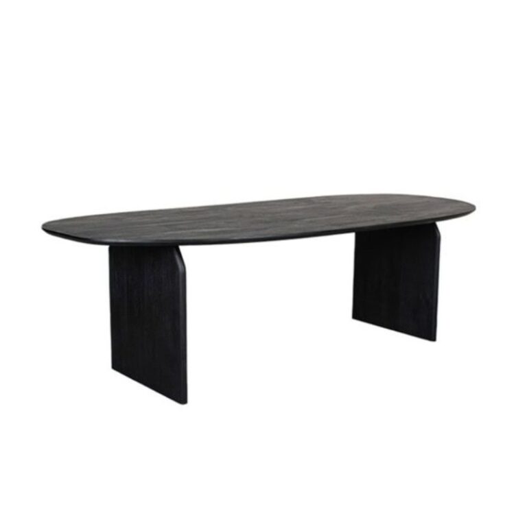 Eettafel Cooper Zwart Mangohout 210cm