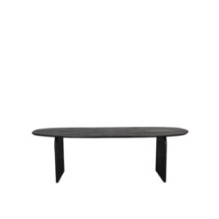 Eettafel Cooper Zwart Mangohout 210cm