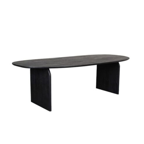 Eettafel Cooper Zwart Mangohout 250cm