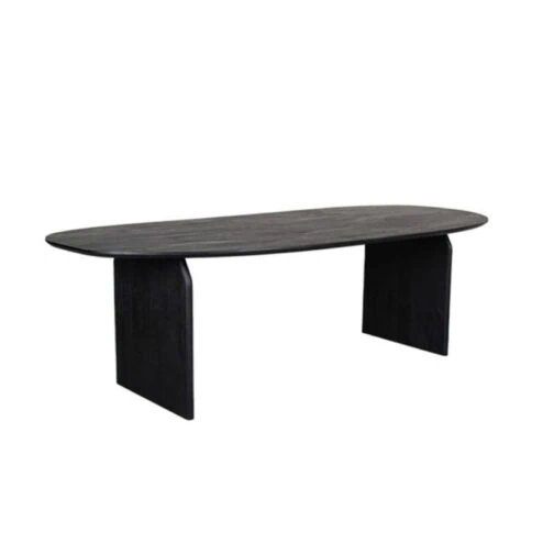 Eettafel Cooper Zwart Mangohout 250cm