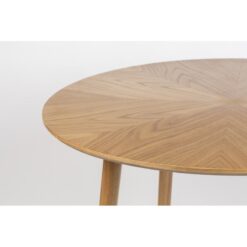 Eettafel Fabio Rond Eikenhout 100cm