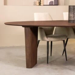 Eettafel Wow Espresso Mangohout 300cm