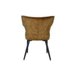 Elin Eetkamerstoel Bruin Velvet